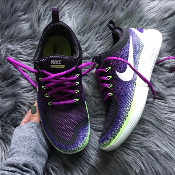 NWOB NIKE FREE RUN DISTANCE WOMENS SIZE 5.5 - Picture 5 of 7